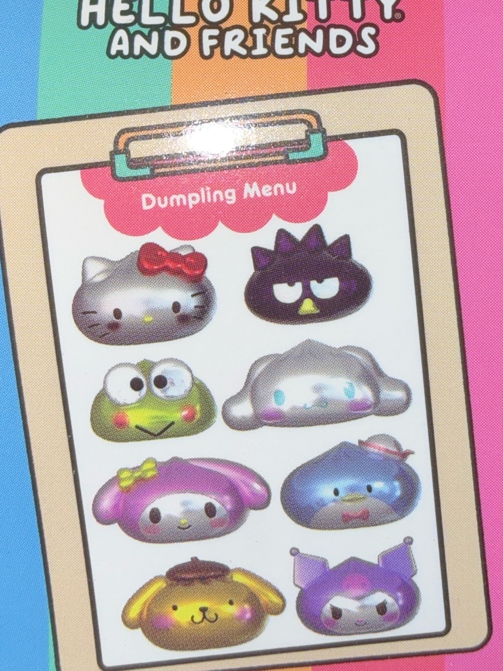 FOUR 4 Hello Kitty Metallic Edition Mystery Squishy Dumplings